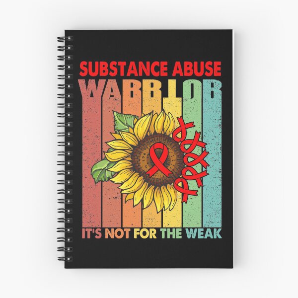 Item preview, Substance Abuse Warrior It's Not For The Weak designed and sold by RunningShop.