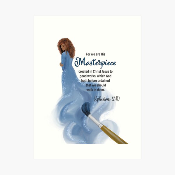 His Masterpiece Art Print