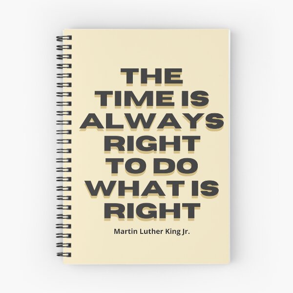 Item preview, The Time Is Always Right To Do What Is Right - Martin Luther King Jr.  designed and sold by KarolinaPaz.