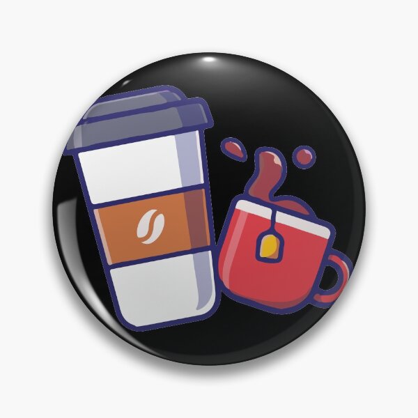 Item preview, Cute Coffee and Tea cup design for coffee and tea addicts designed and sold by Cutefy.