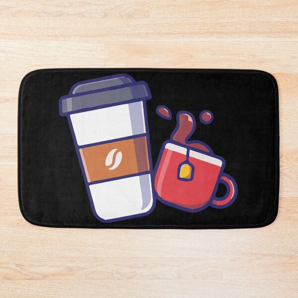 Item preview, Cute Coffee and Tea cup design for coffee and tea addicts designed and sold by Cutefy.