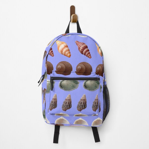 Item preview, Seashells on blue  designed and sold by LittleAngy.