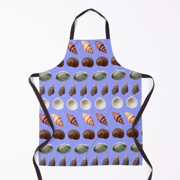 Item preview, Seashells on blue designed and sold by LittleAngy.