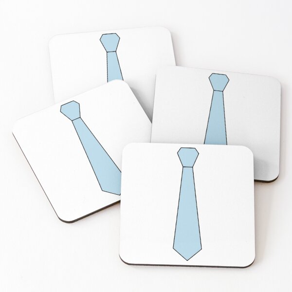 Item preview, Pale Blue Necktie | Humorous Necktie Designs designed and sold by Mxdesign888.