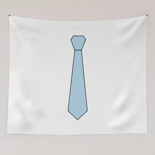 Item preview, Pale Blue Necktie | Humorous Necktie Designs designed and sold by Mxdesign888.