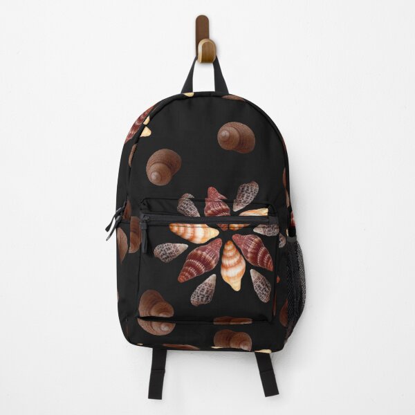 Item preview, Seashell flower on black designed and sold by LittleAngy.