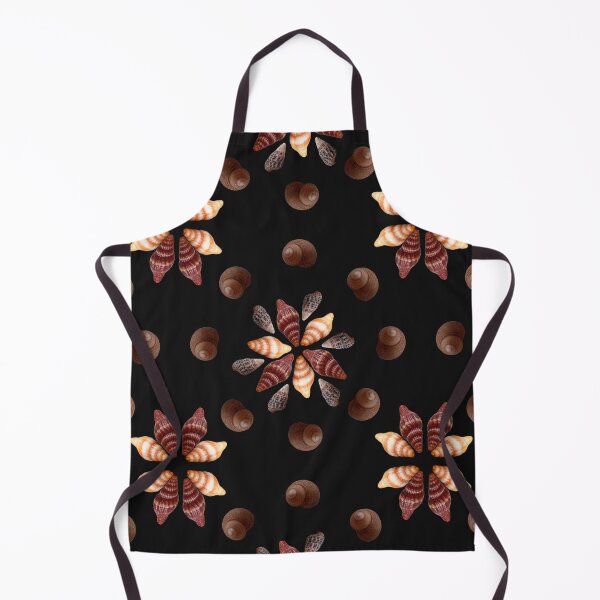 Item preview, Seashell flower on black designed and sold by LittleAngy.