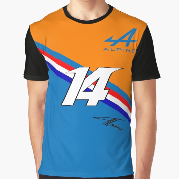 Fernando Alonso Alpine design Graphic T-Shirt