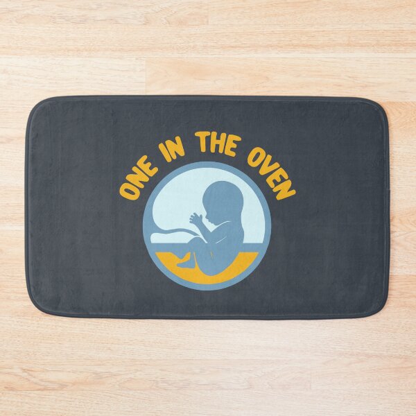 Item preview, One In The Oven, Pregnancy Gift - Orange designed and sold by Chubuter.