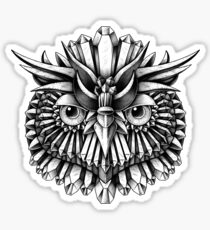 Crystal Owl Sticker