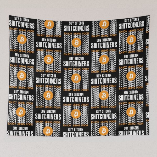 Item preview, Bitcoin BTC. Enjoy being Poor, Buy Bitcoin not Altcoins  designed and sold by BitcoinBros.