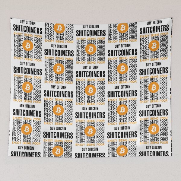 Item preview, Bitcoin BTC. Enjoy being Poor, Buy Bitcoin not Altcoins  designed and sold by BitcoinBros.