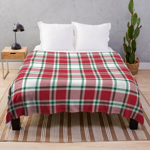 Artikelvorschau, Christmas Plaid Tartan Textured Pattern entworfen und verkauft von Siu-Hong Mok.