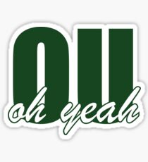 OU oh yeah Sticker Sticker