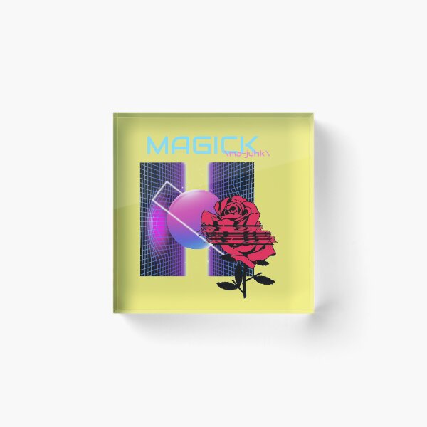 Item preview, Glitch Vaporwave Chaos Magick Aesthetic 7 designed and sold by fifty-bucks.