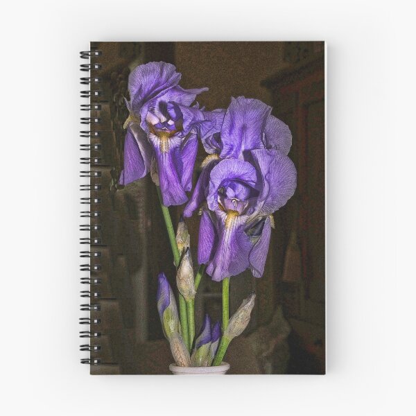 Item preview, Iris on Black designed and sold by Joy  Rector.