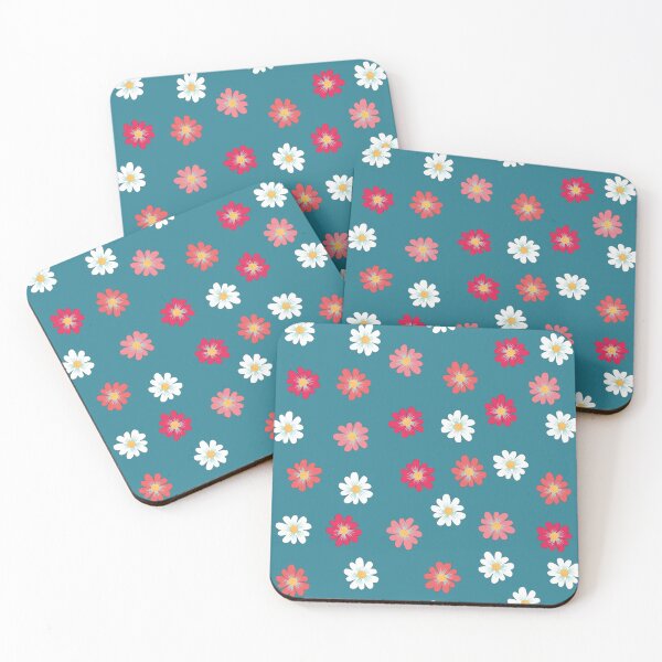 Item preview, Color Flower Minimalistic Pattern designed and sold by ClearThoughts.