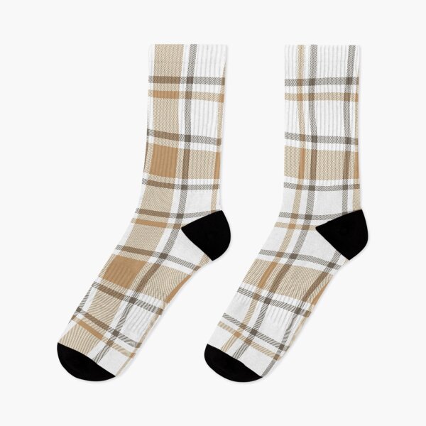 Aperçu de l'œuvre Brown Taupe Plaid Tartan Textured Pattern créée et vendue par Siu-Hong Mok.