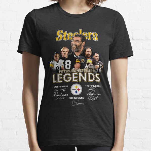 Steelers Pittsburgh Steelers legends Jack lambert troy polamalu hines ward  Joe greene jerome bettis shirt, hoodie, longsleeve, sweater