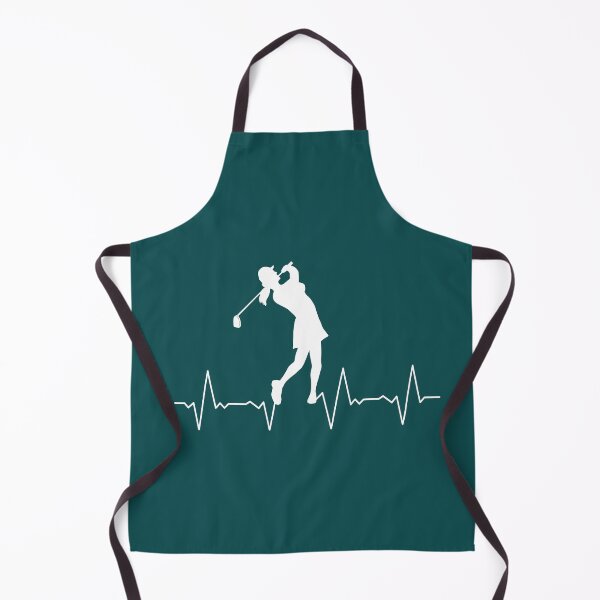 Item preview, Golfers Heartbeat White designed and sold by KJKlassiks.