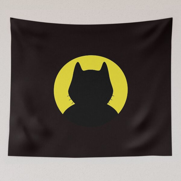 Item preview,  CATSIGNAL GATISEÑAL CAT SIGNAL - BAT-SIGNAL CAT VERSION, BAT-SIGNAL CAT VERSION designed and sold by Francesc Xavier Carrera Güenaga.