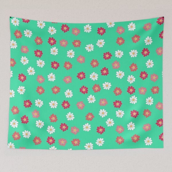 Item preview, Color Flower Minimalistic Pattern designed and sold by ClearThoughts.