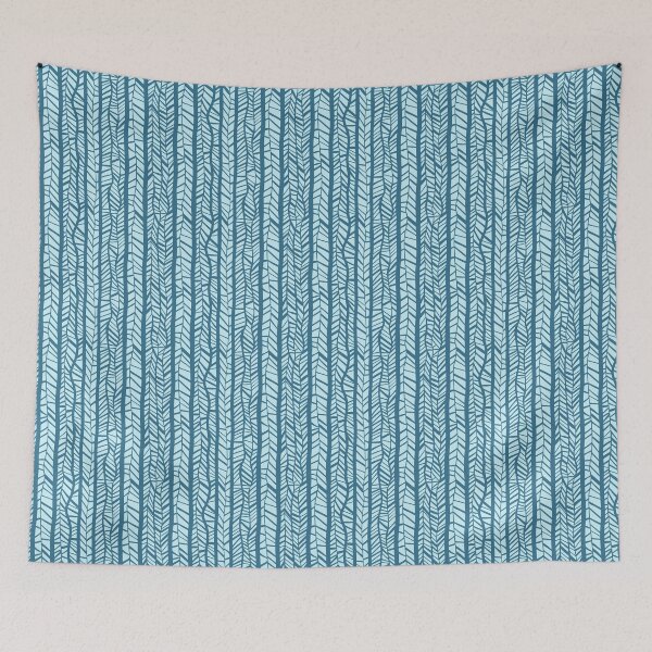 Item preview, Geometric Tribal Bluie designed and sold by Sketchbook Designs.
