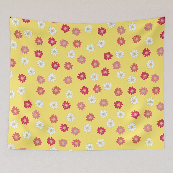 Item preview, Color Flower Minimalistic Pattern designed and sold by ClearThoughts.