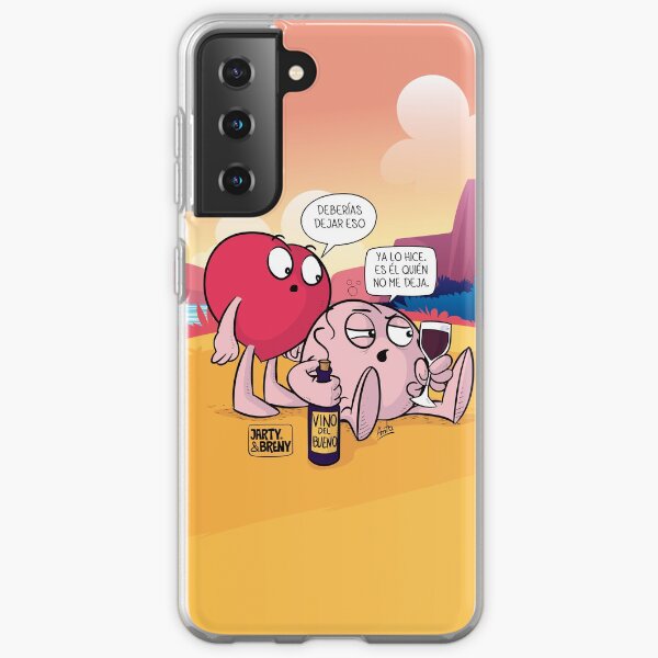 J&B - 2021 FEBRERO - Vino del Bueno Funda blanda para Samsung Galaxy