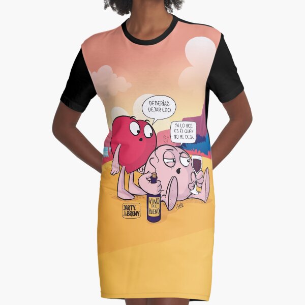 J&B - 2021 FEBRERO - Vino del Bueno Vestido camiseta