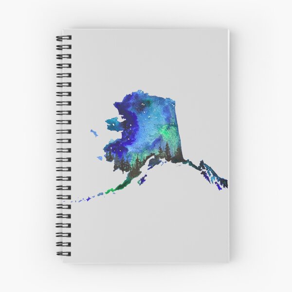 Item preview, Alaska Painting Shape Graphic designed and sold by karinnem.