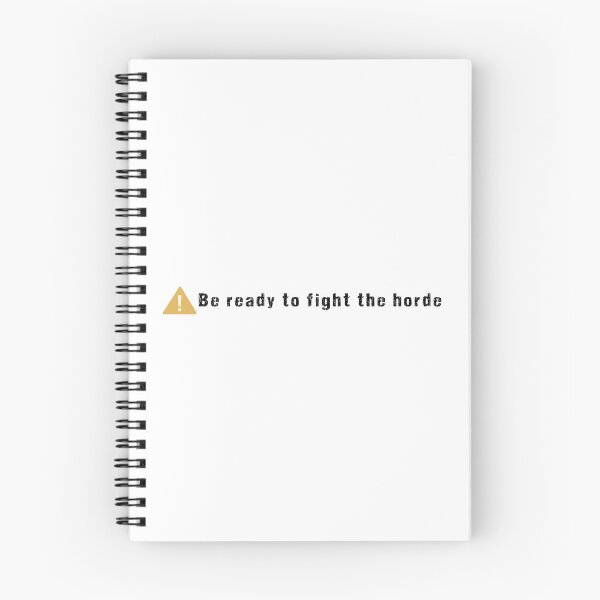 Item preview, Be ready to fight the horde designed and sold by goal-getter.