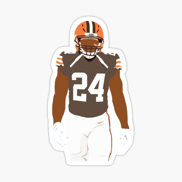 Baker Mayfield Cleveland Browns Pixel Art 4 Shower Curtain