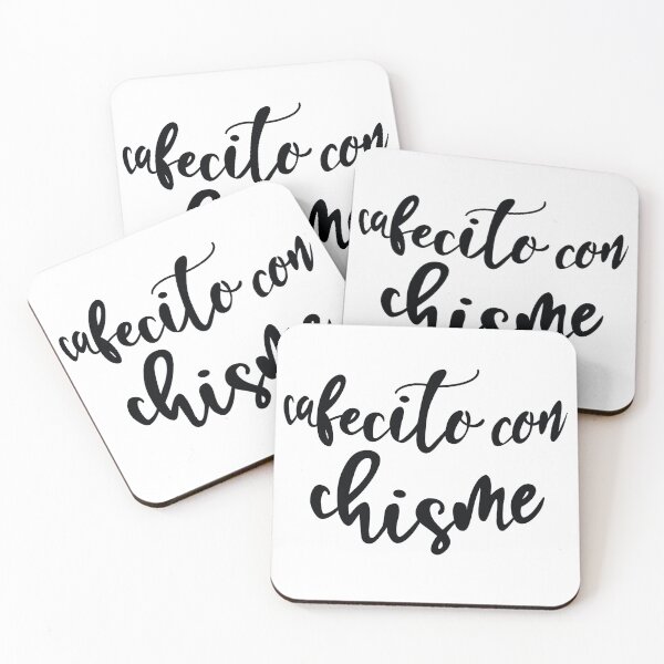 Item preview, Cafecito con chisme designed and sold by anagoldpez.