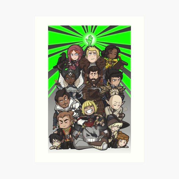 Dragon Age Inquisition Art Print