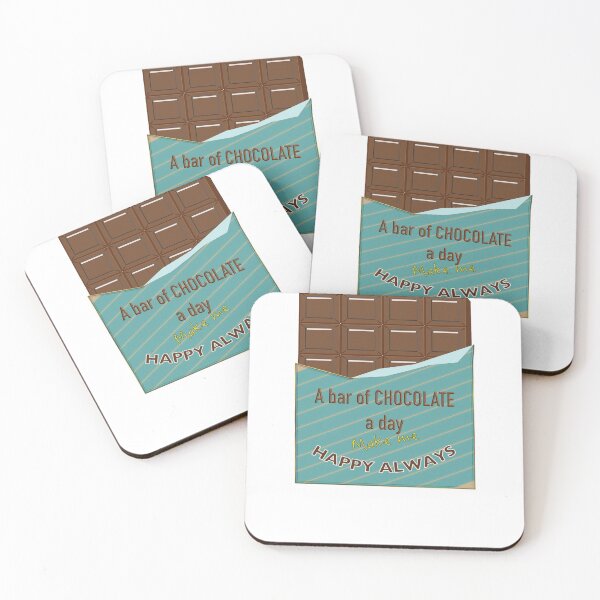 Item preview, Chocolate a day make me happy always designed and sold by koonam.