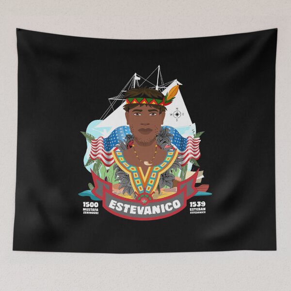 Item preview, Estevanico (1500-1539) Mustafa Zemmouri - Esteban - Estebanico designed and sold by JDRProd.