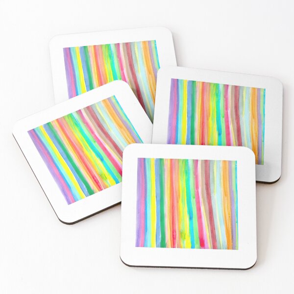 Item preview, Rainbow 2 Multicolor Stripes designed and sold by TheresaSapphire.