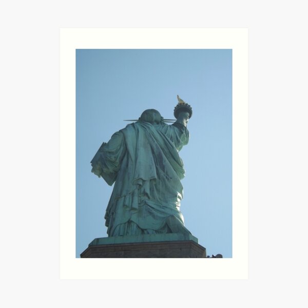 Statue of Liberty, Liberty island Art Print