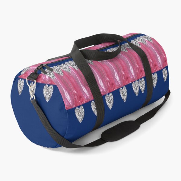 Item preview, Diamonds, Metallic Pink and Blue print designed and sold by Vicky Rodden.