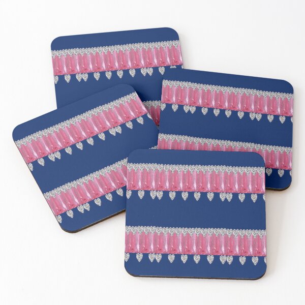 Artikelvorschau, Diamanten, Metallic Pink und Blue Print entworfen und verkauft von Vicky Rodden.