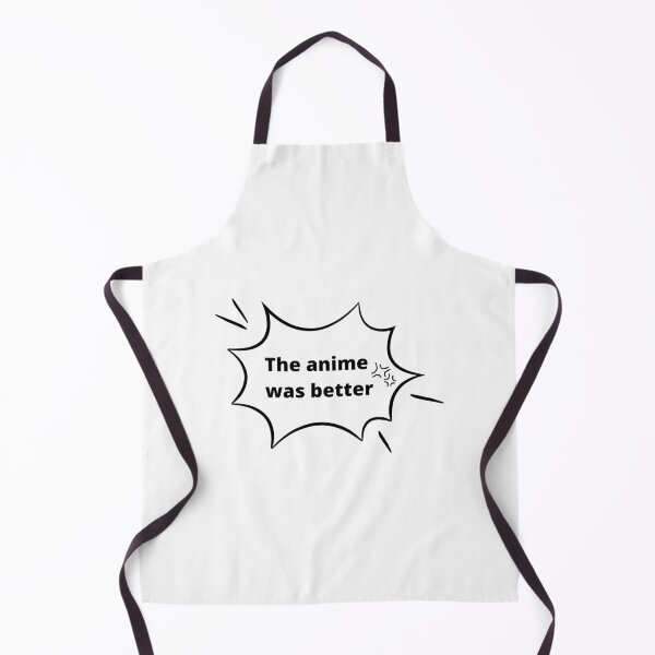 Item preview, "The anime was better" Thought Bubble designed and sold by simplydoodly.