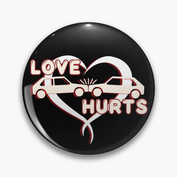 Item preview, Love hurts when you hit head on designed and sold by silence28.
