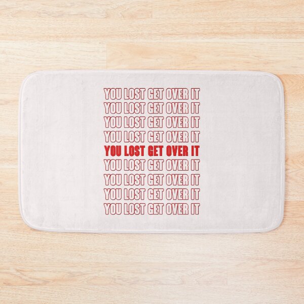 Item preview, You Lost Get Over It - Cool Clean Anti Trump Text Outline  designed and sold by leo121687.