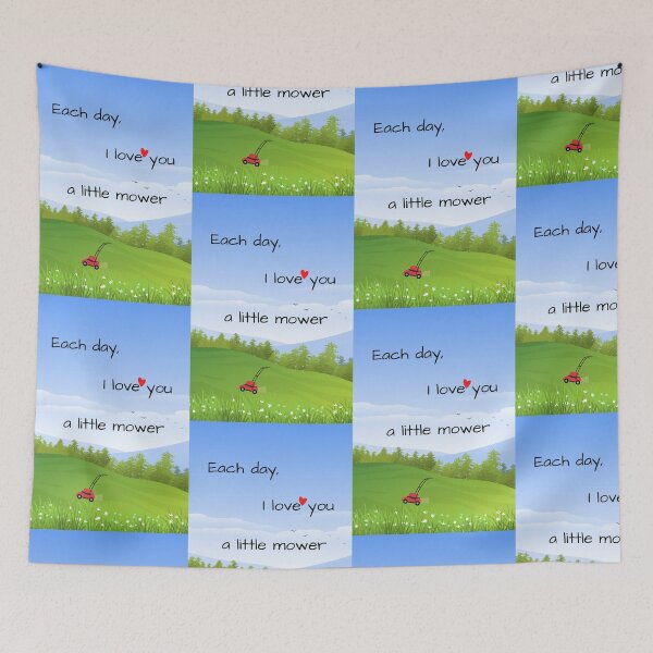 Item preview, Each Day I Love You A Little Mower designed and sold by Jennifer Church.