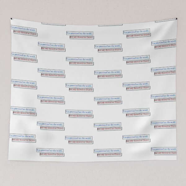 Item preview, Funny poem, you promised me the world designed and sold by LoraLoo.