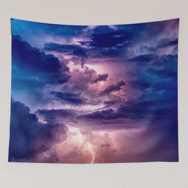 Item preview, Purple Thunder Storm designed and sold by loveoceanair.