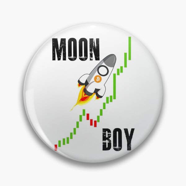 Item preview, Bitcoin Moon Boy  designed and sold by BitcoinBros.
