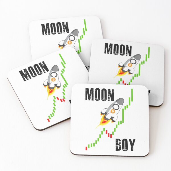 Item preview, Bitcoin Moon Boy  designed and sold by BitcoinBros.