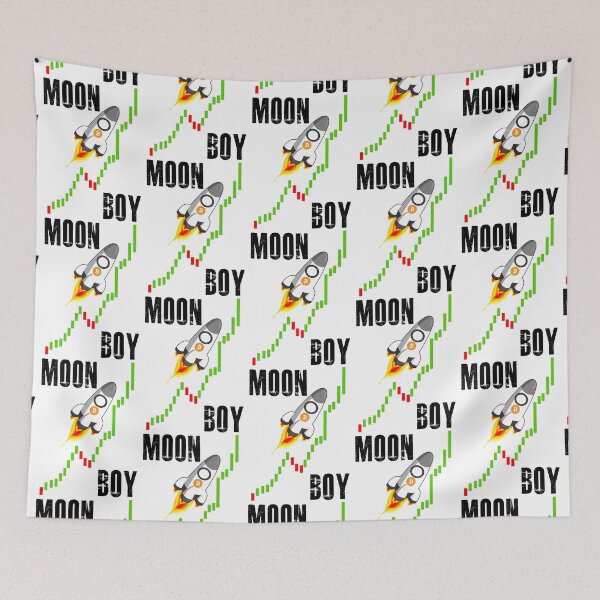 Item preview, Bitcoin Moon Boy  designed and sold by BitcoinBros.